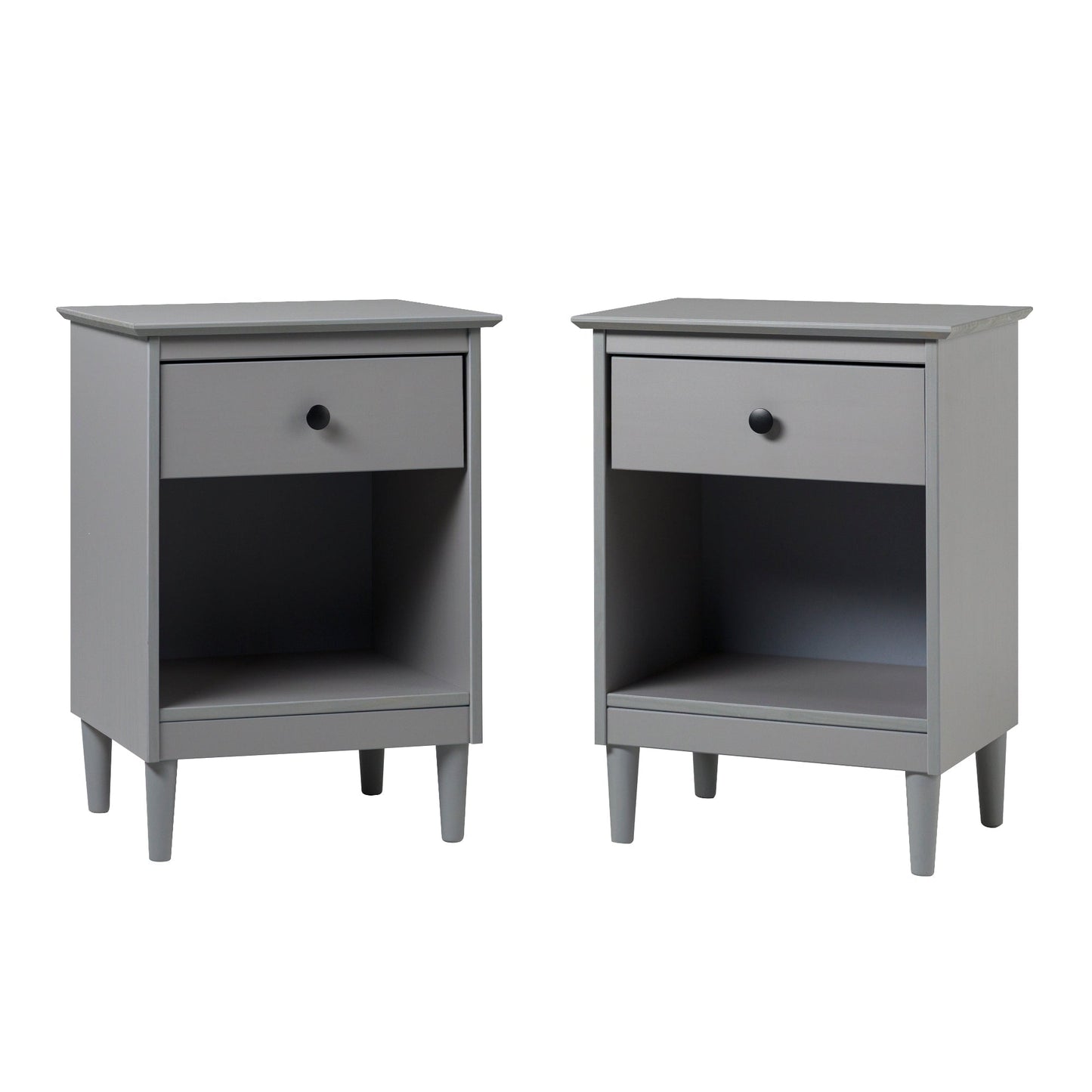 Spencer Solid Transitional Wood Nightstand